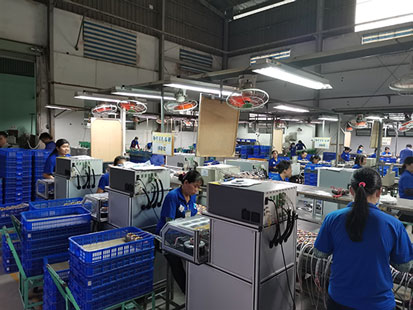 艾普智能儀器—電機定子綜合測試系統應用現場 艾普智能儀器—電機定子綜合測試系統應用現場